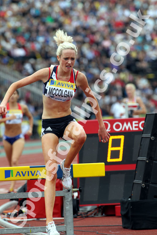 Eilish McColgan, 3000 metres Steeplechase, 2011 Aviva London Grand Prix